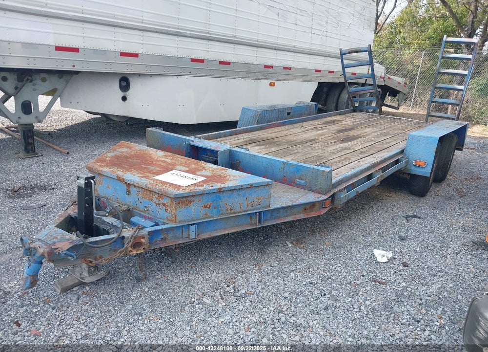 1988 TRAILER BIATHLON SHELBY VIN: BH9BH1622JA208752