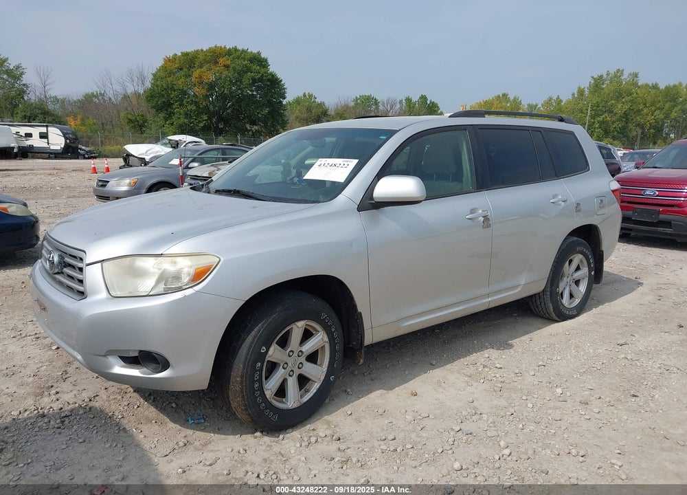 2009 TOYOTA HIGHLANDER VIN: JTEDA41A992006230