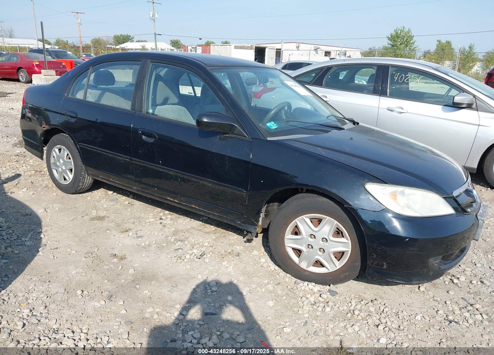 2005 HONDA CIVIC LX VIN: 1HGES165X5L018764