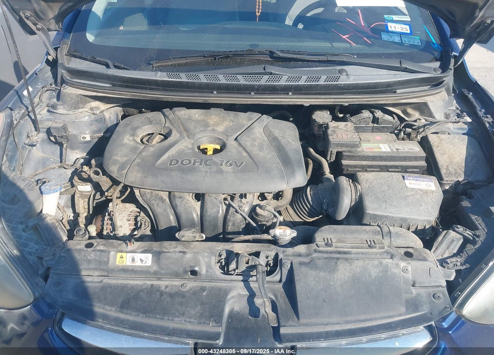 2013 HYUNDAI ELANTRA GLS VIN: KMHDH4AE6DU767275