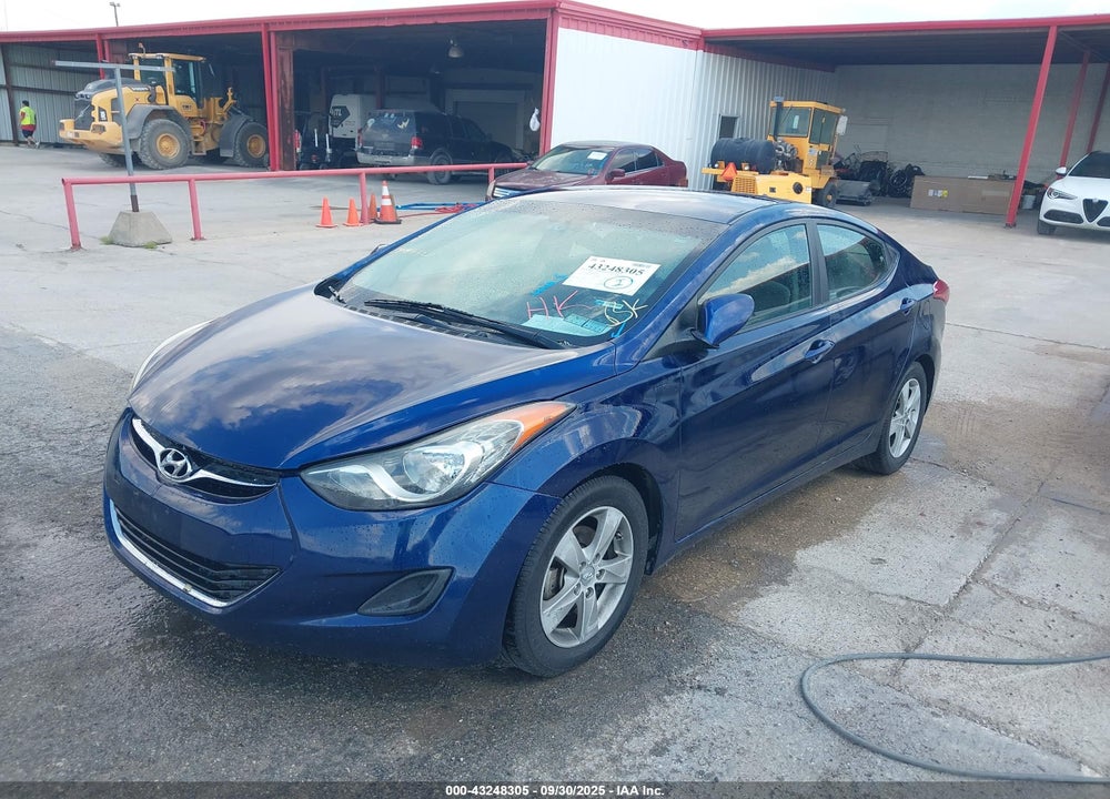 2013 HYUNDAI ELANTRA GLS VIN: KMHDH4AE6DU767275