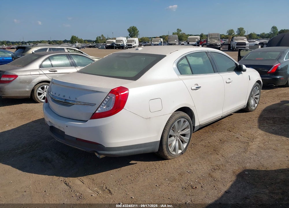 2015 LINCOLN MKS VIN: 1LNHL9DK0FG600586
