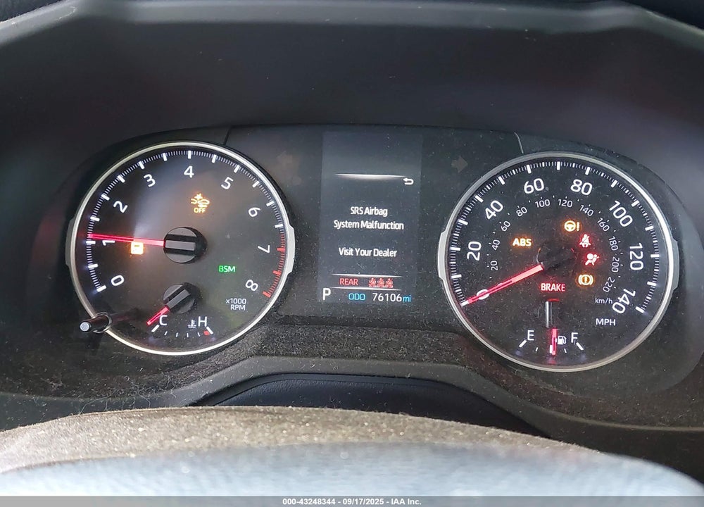 2019 TOYOTA RAV4 VIN: JTMW1RFV5KD512850