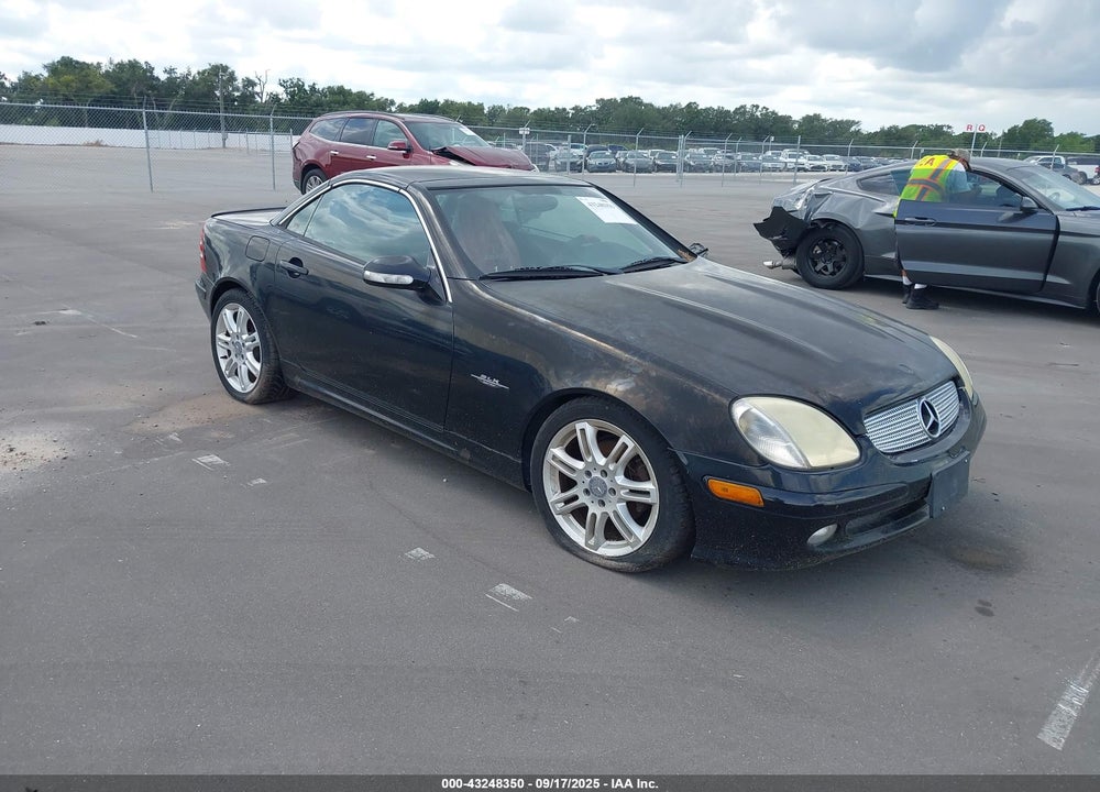 2004 MERCEDES-BENZ SLK 230 KOMPRESSOR VIN: WDBKK49F24F307513