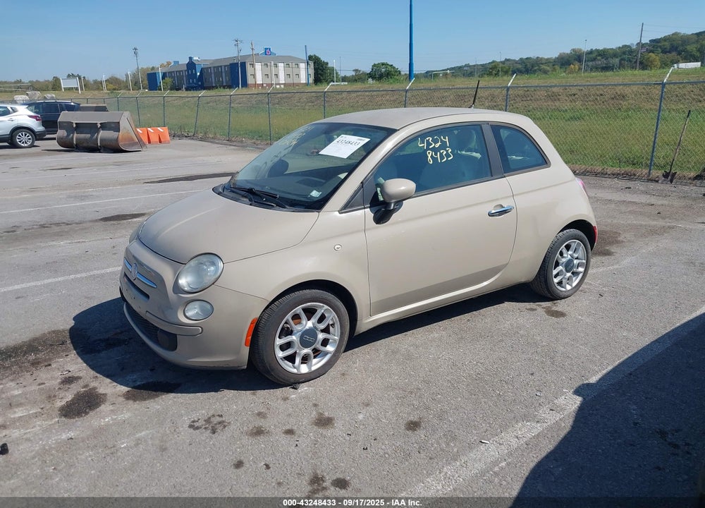 2012 FIAT 500 VIN: 3C3CFFAR8CT112908