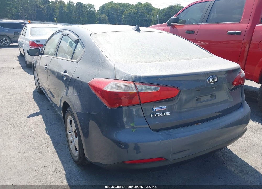 2016 KIA FORTE VIN: KNAFK4A61G5553345