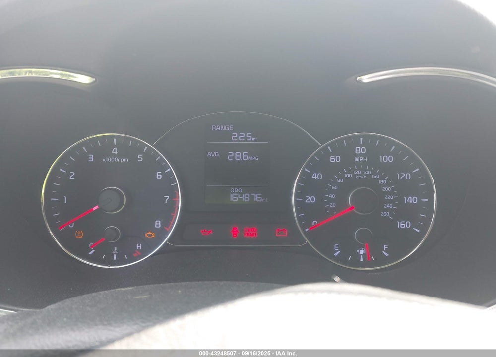 2016 KIA FORTE VIN: KNAFK4A61G5553345