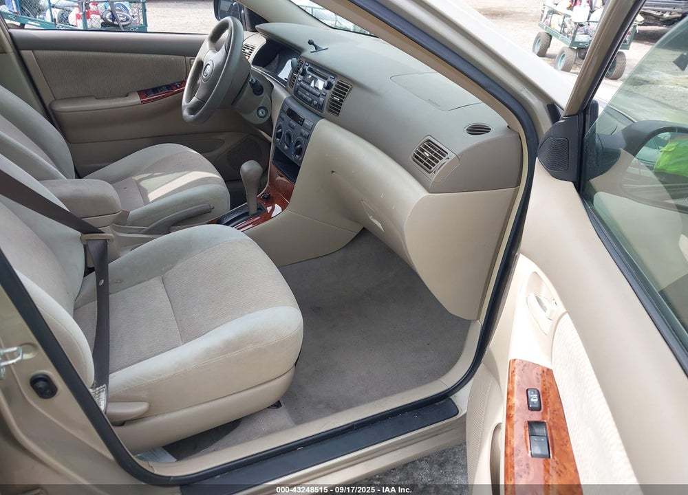 2007 TOYOTA COROLLA LE VIN: 2T1BR32EX7C789072
