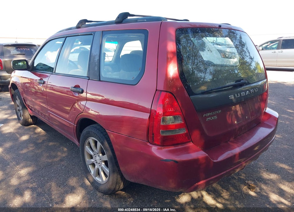 2005 SUBARU FORESTER 2.5XS VIN: JF1SG65635H717544