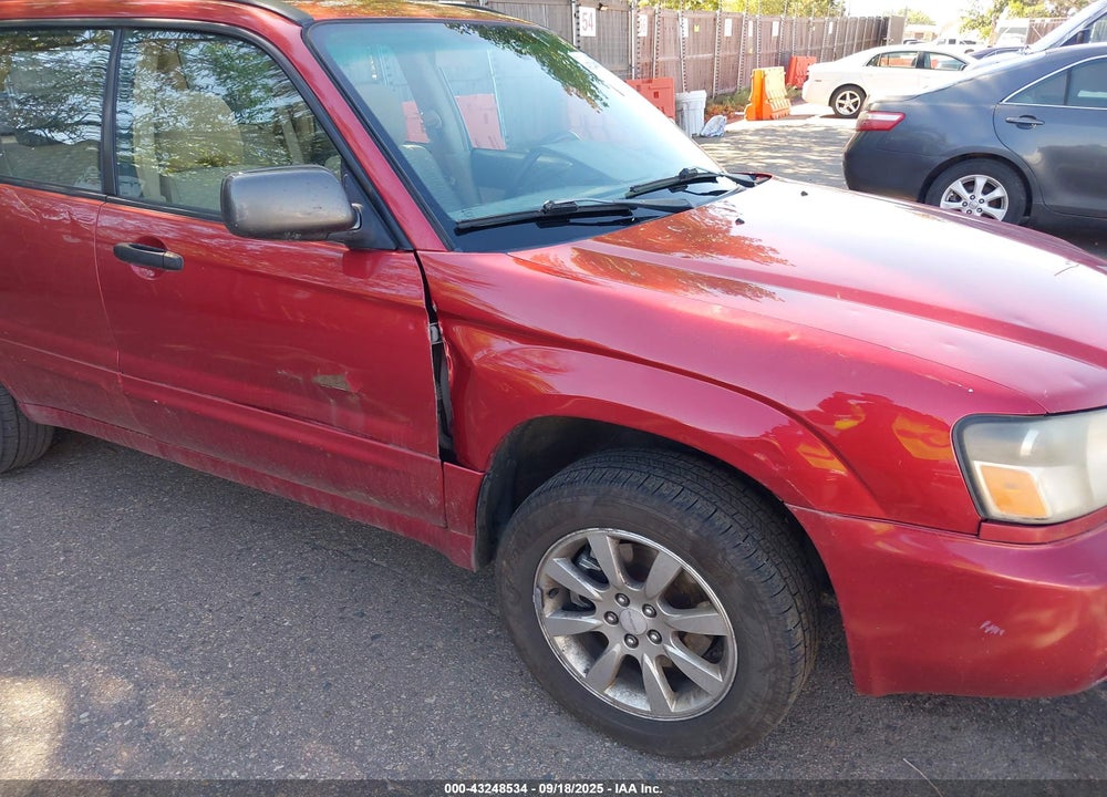 2005 SUBARU FORESTER 2.5XS VIN: JF1SG65635H717544