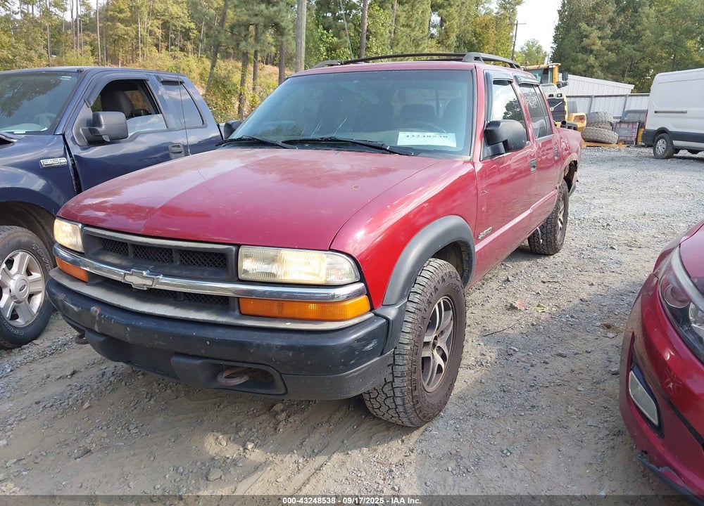 2003 CHEVROLET S-10 LS VIN: 1GCDT13X53K138276