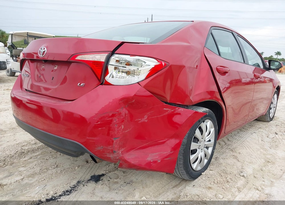 2017 TOYOTA COROLLA VIN: 5YFBURHEXHP570039