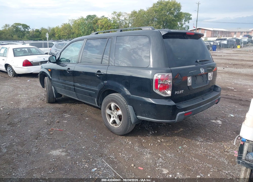2007 HONDA PILOT EX-L VIN: 5FNYF28537B003998