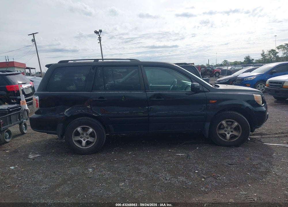 2007 HONDA PILOT EX-L VIN: 5FNYF28537B003998