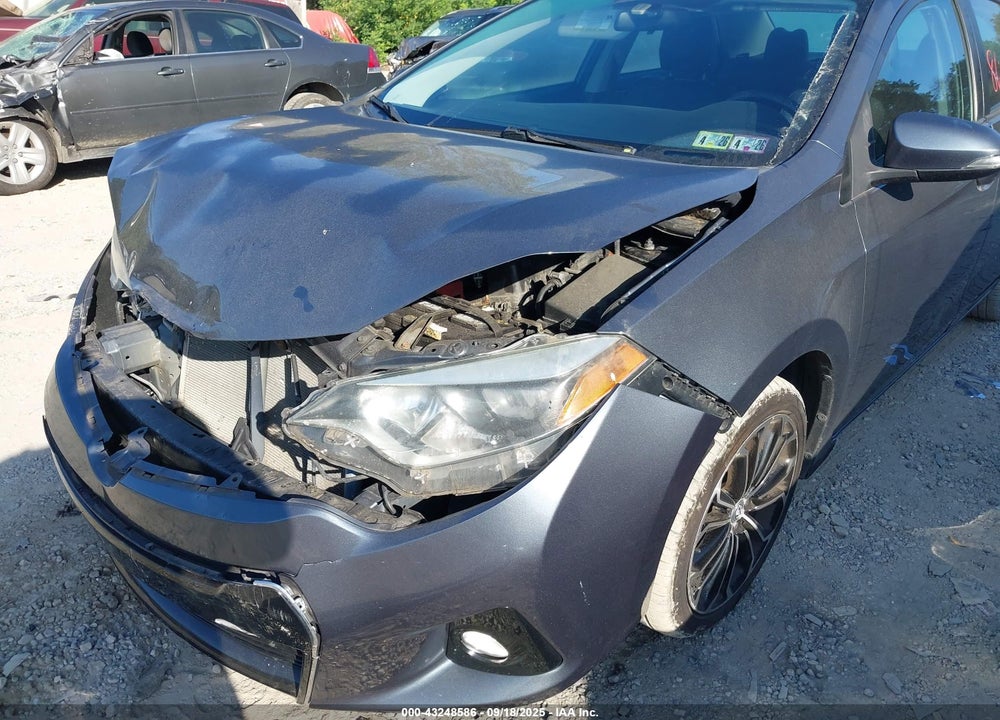 2016 TOYOTA COROLLA VIN: 2T1BURHE4GC496843