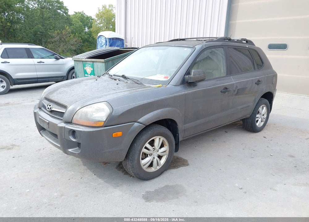 2009 HYUNDAI TUCSON GLS VIN: KM8JM12B59U042839