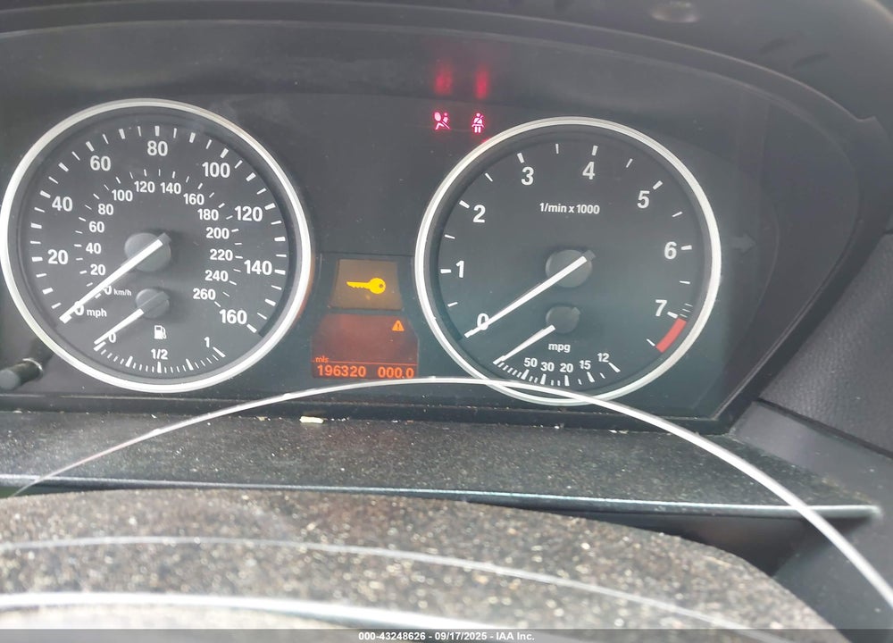 2009 BMW 5 SERIES VIN: WBANW13569C160054