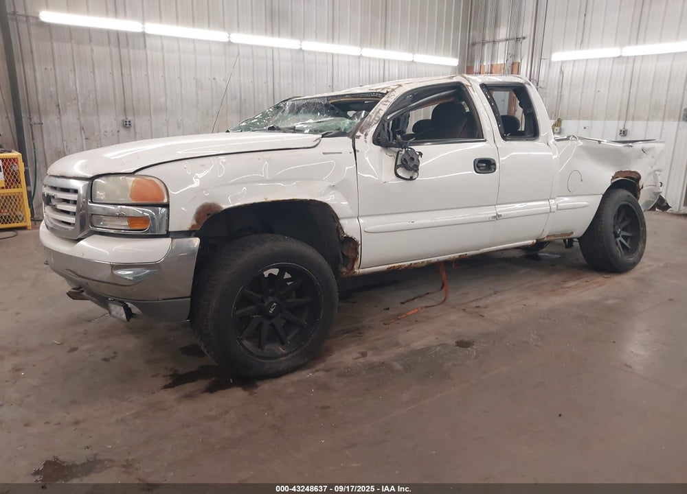 2002 GMC SIERRA 1500 SLE VIN: 1GTEK19T62E245197