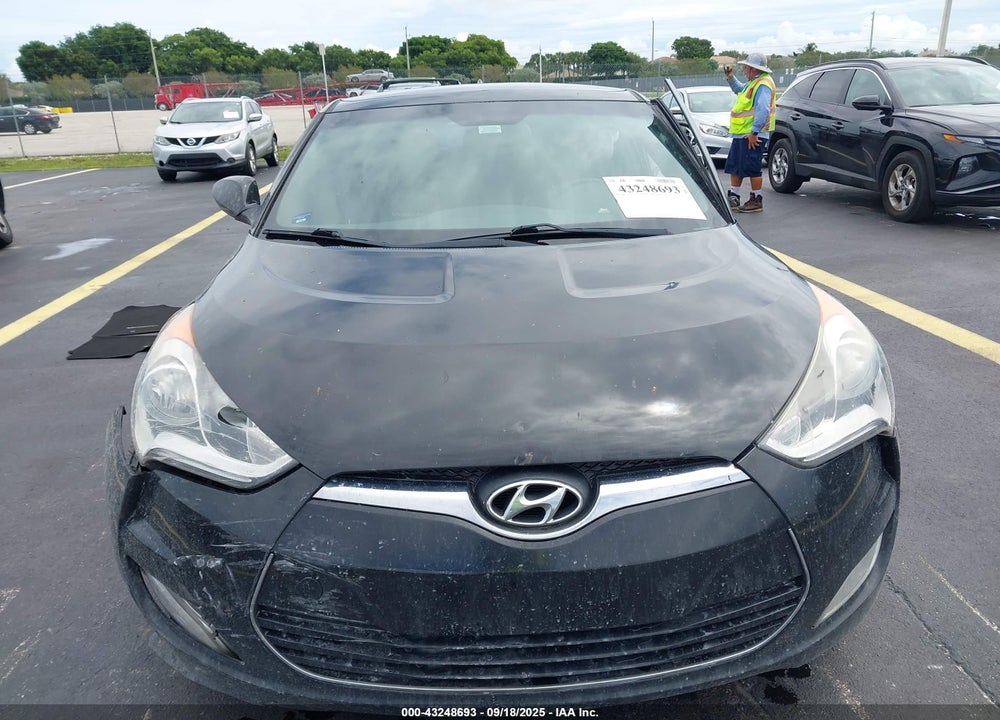 2016 HYUNDAI VELOSTER VIN: KMHTC6AD7GU256577