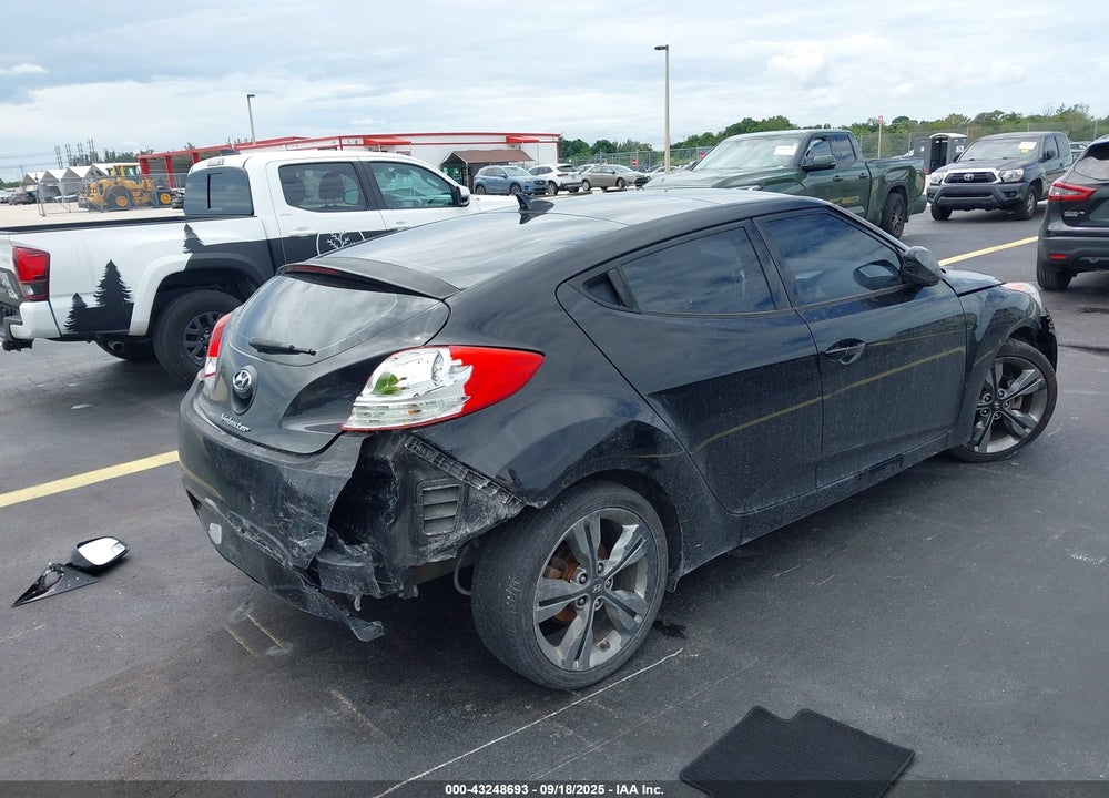 2016 HYUNDAI VELOSTER VIN: KMHTC6AD7GU256577