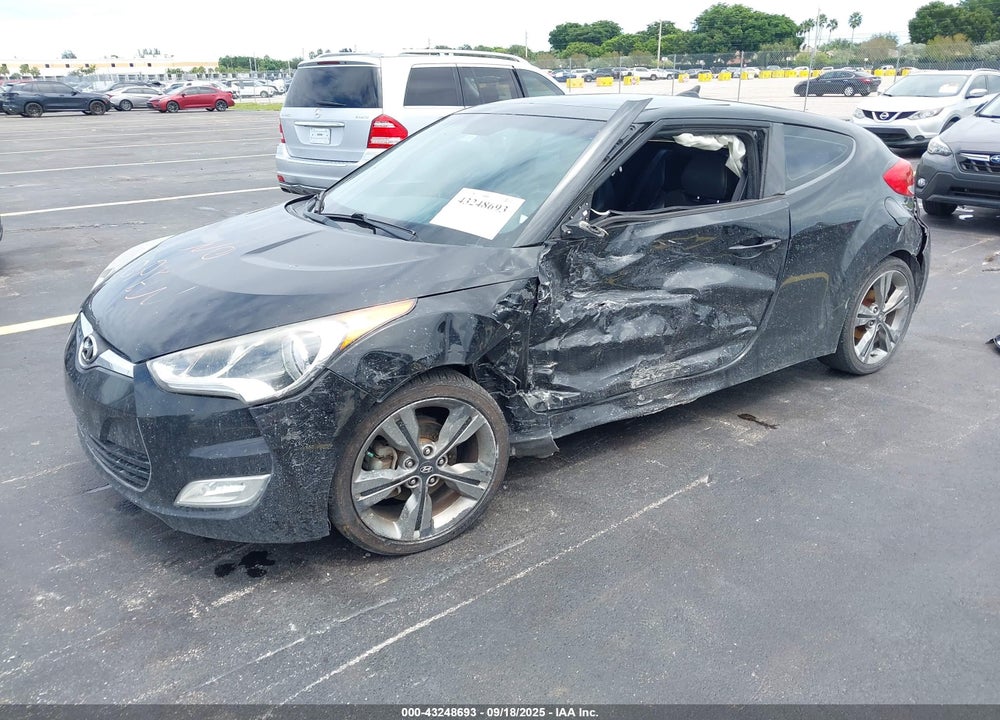 2016 HYUNDAI VELOSTER VIN: KMHTC6AD7GU256577