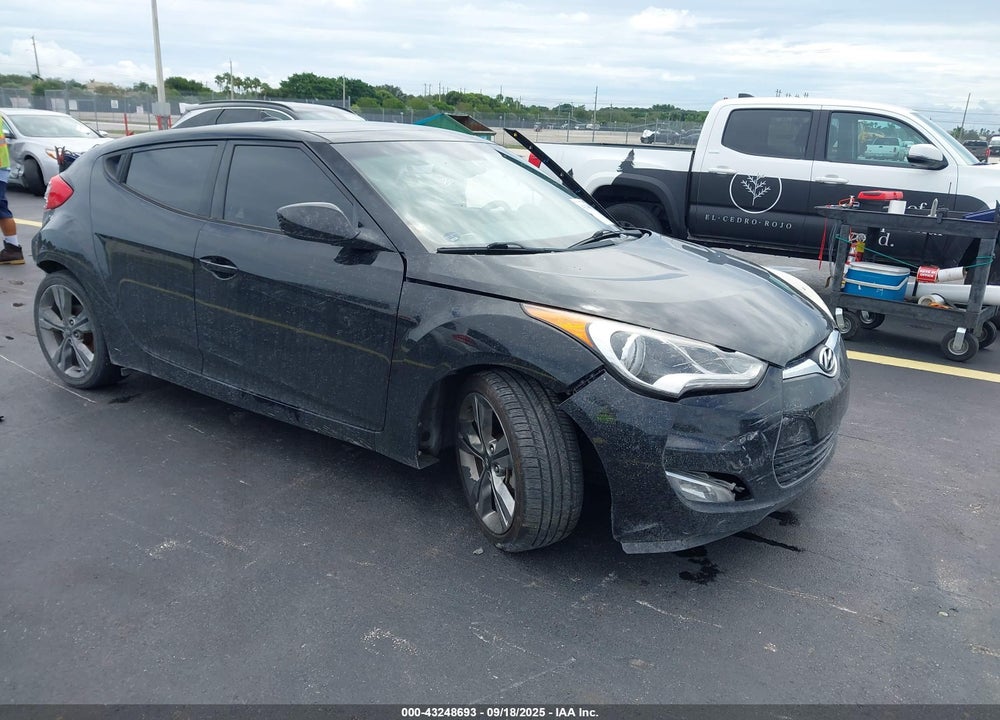 2016 HYUNDAI VELOSTER VIN: KMHTC6AD7GU256577