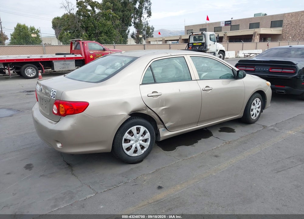 2009 TOYOTA COROLLA VIN: 1NXBU40E89Z064577