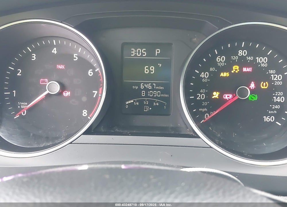 2017 VOLKSWAGEN JETTA 1.4T S VIN: 3VW2B7AJ3HM211718
