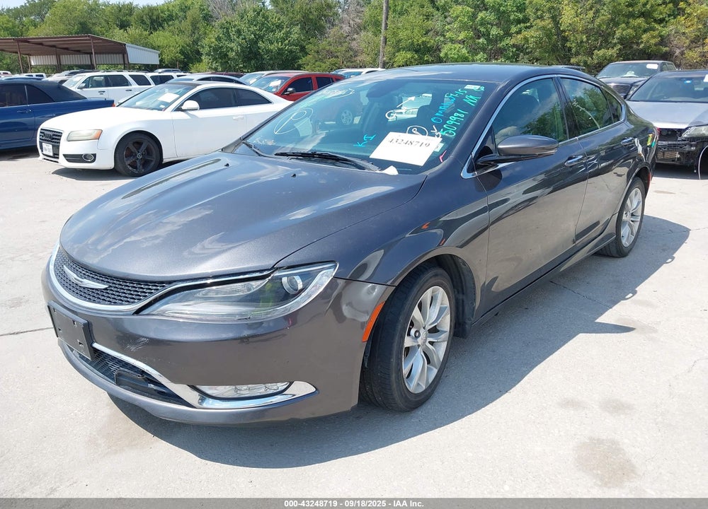 2015 CHRYSLER 200 C VIN: 1C3CCCCGXFN509981