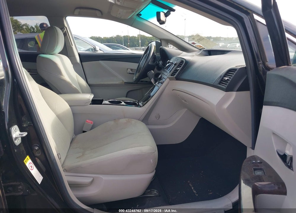 2012 TOYOTA VENZA VIN: 4T3ZA3BBXCU060002