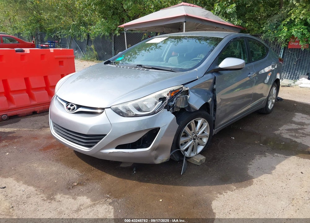 2014 HYUNDAI ELANTRA SE VIN: KMHDH4AE3EU182784