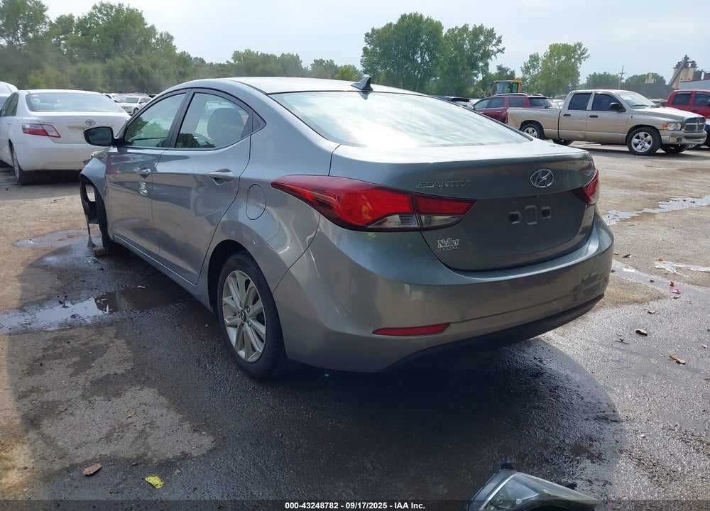 2014 HYUNDAI ELANTRA SE VIN: KMHDH4AE3EU182784