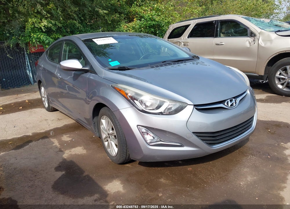 2014 HYUNDAI ELANTRA SE VIN: KMHDH4AE3EU182784