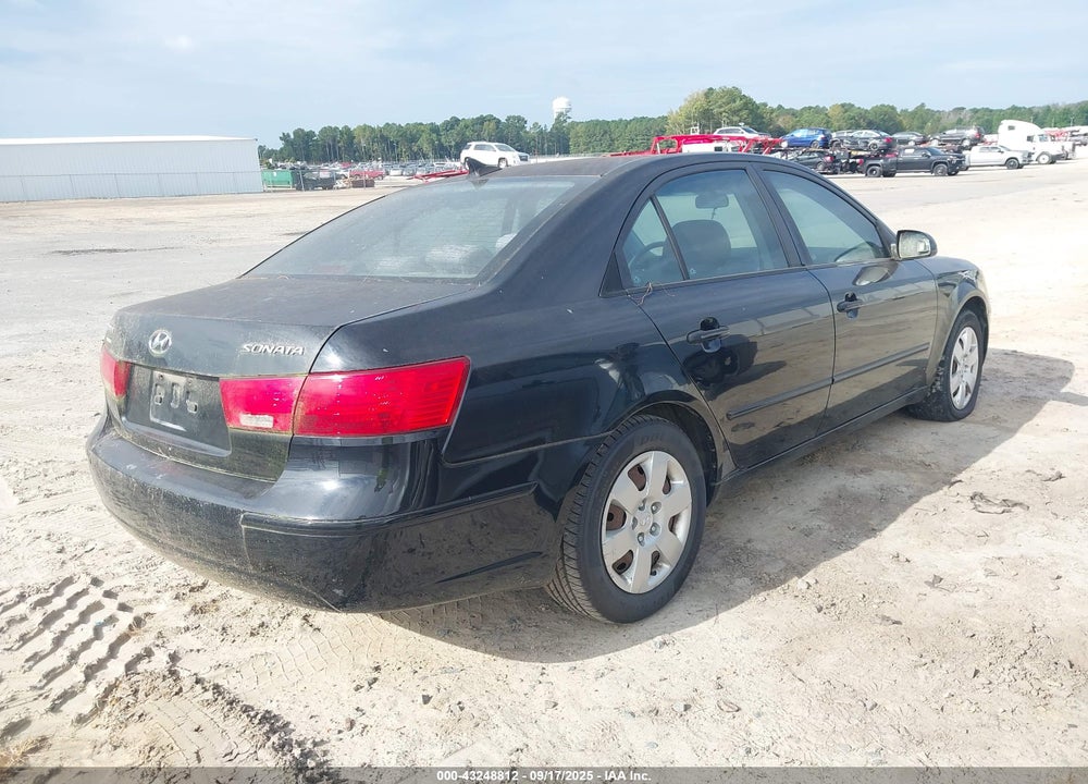 2009 HYUNDAI SONATA GLS VIN: 5NPET46C09H487514