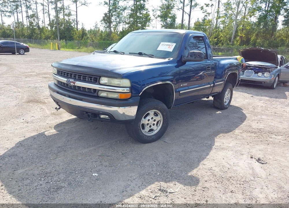 2002 CHEVROLET SILVERADO 1500 LS VIN: 1GCEK14T42Z307678