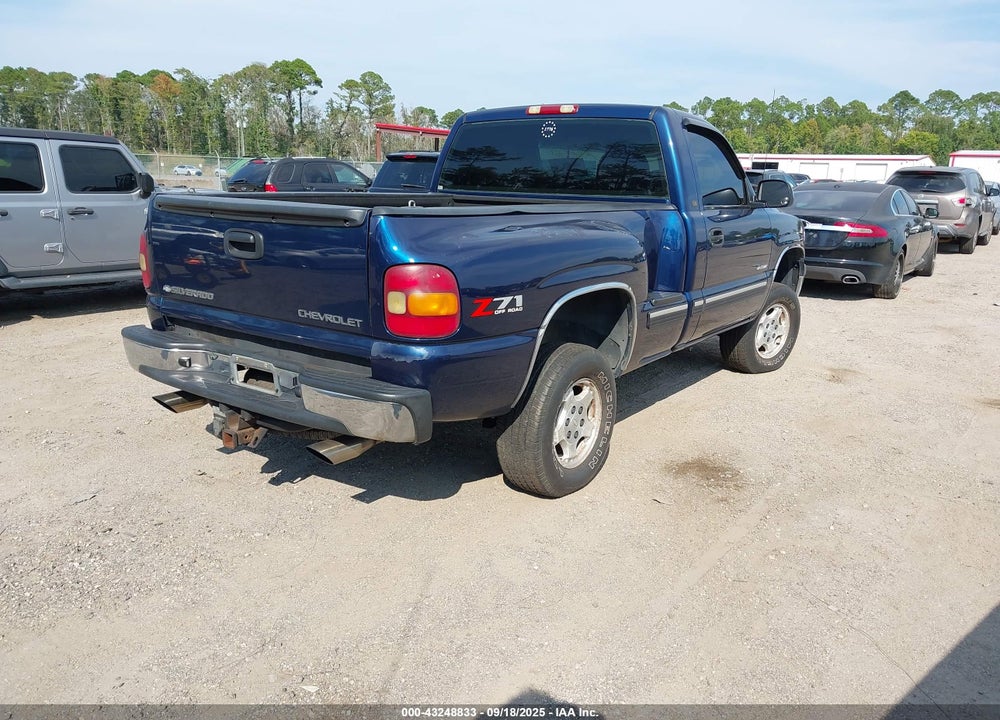 2002 CHEVROLET SILVERADO 1500 LS VIN: 1GCEK14T42Z307678