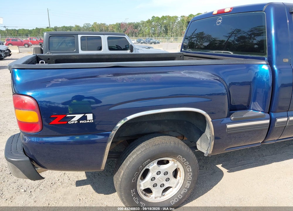 2002 CHEVROLET SILVERADO 1500 LS VIN: 1GCEK14T42Z307678