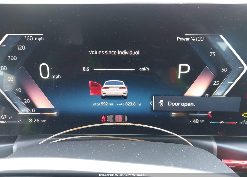 2025 BMW 3 SERIES VIN: 3MW69CW01S8F70149