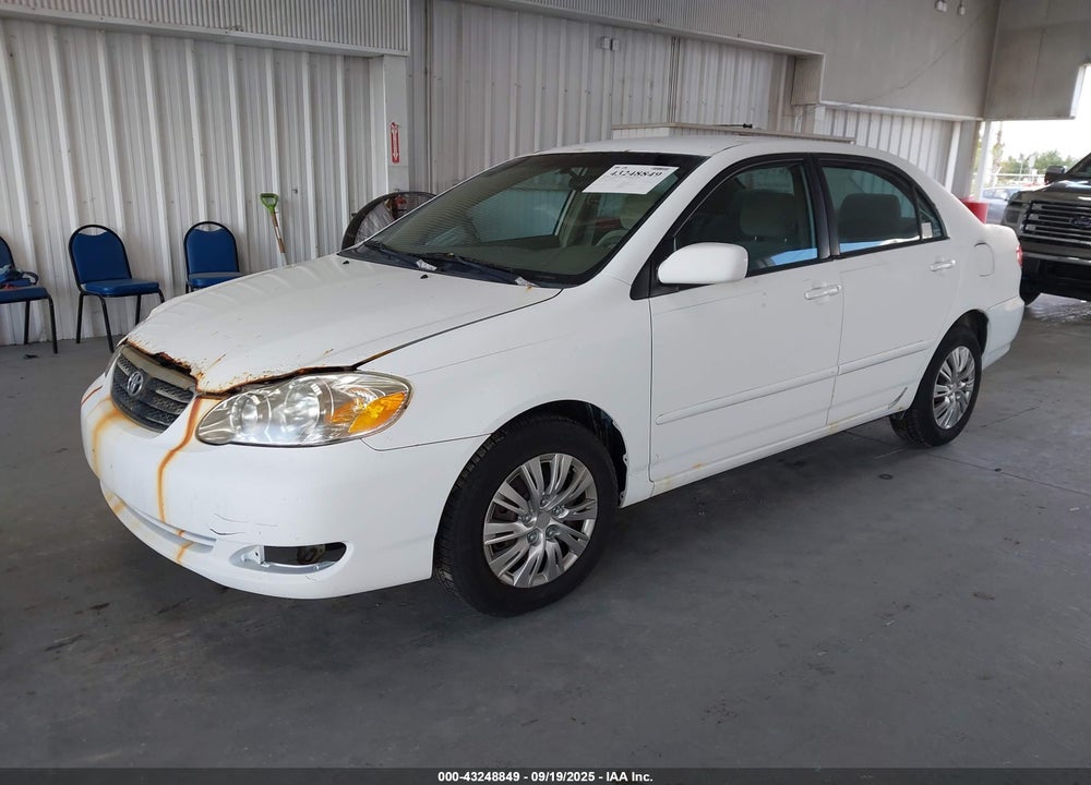 2008 TOYOTA COROLLA VIN: 2T1BR32E88C884344