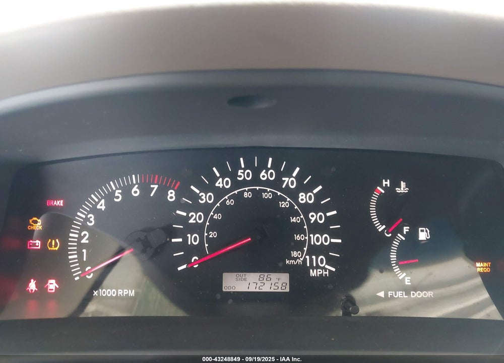 2008 TOYOTA COROLLA VIN: 2T1BR32E88C884344