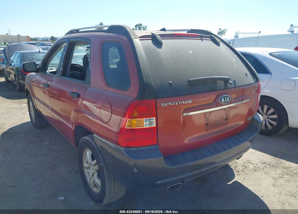 2007 KIA SPORTAGE LX V6 VIN: KNDJF723077353908