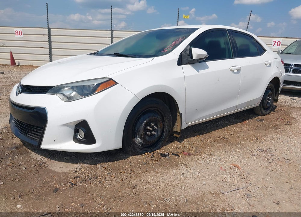 2014 TOYOTA COROLLA VIN: 2T1BURHE6EC054238