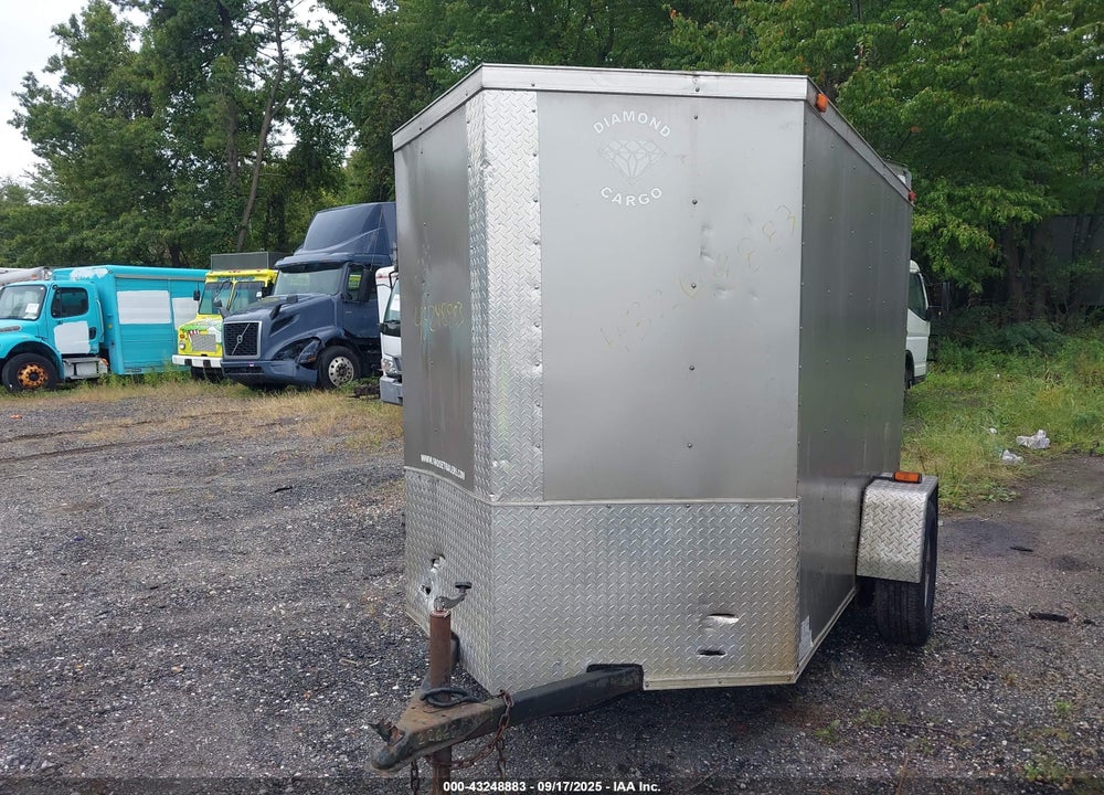 2014 DIAMOND CARGO SMALL TRAILER 5X8 VIN: 53NBE0814E1022662