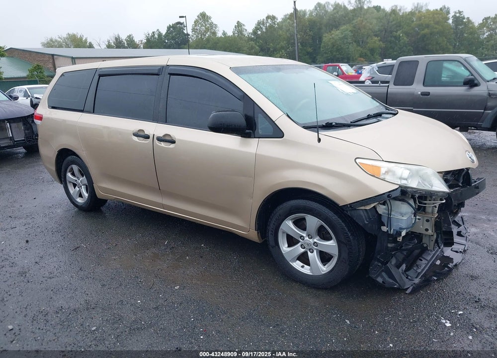 2011 TOYOTA SIENNA VIN: 5TDKA3DC9BS005743
