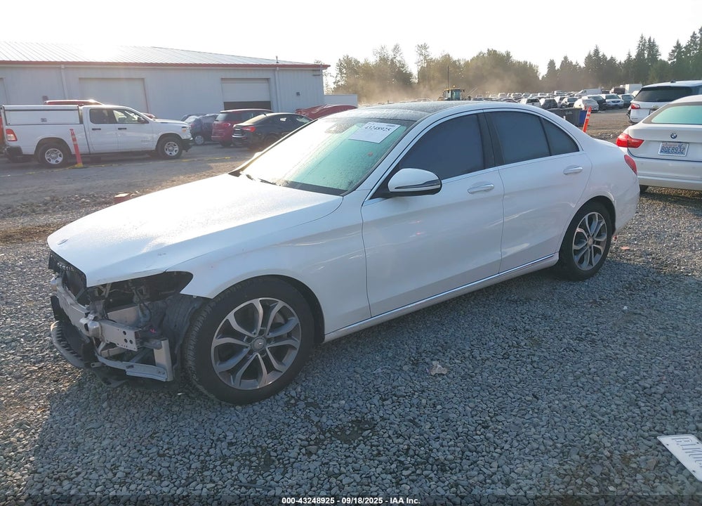 2016 MERCEDES-BENZ C 300 VIN: WDDWF4JB9GR136039