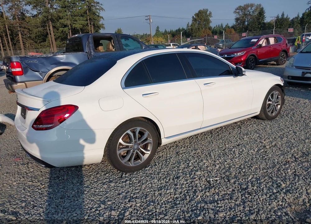 2016 MERCEDES-BENZ C 300 VIN: WDDWF4JB9GR136039