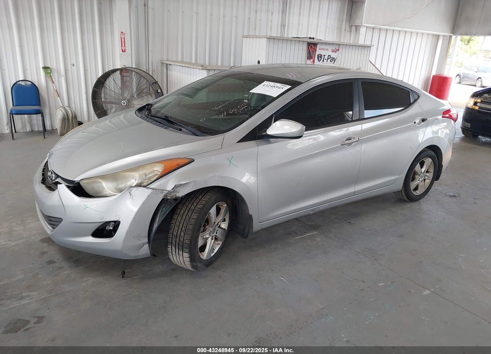 2013 HYUNDAI ELANTRA VIN: 5NPDH4AE9DH194788
