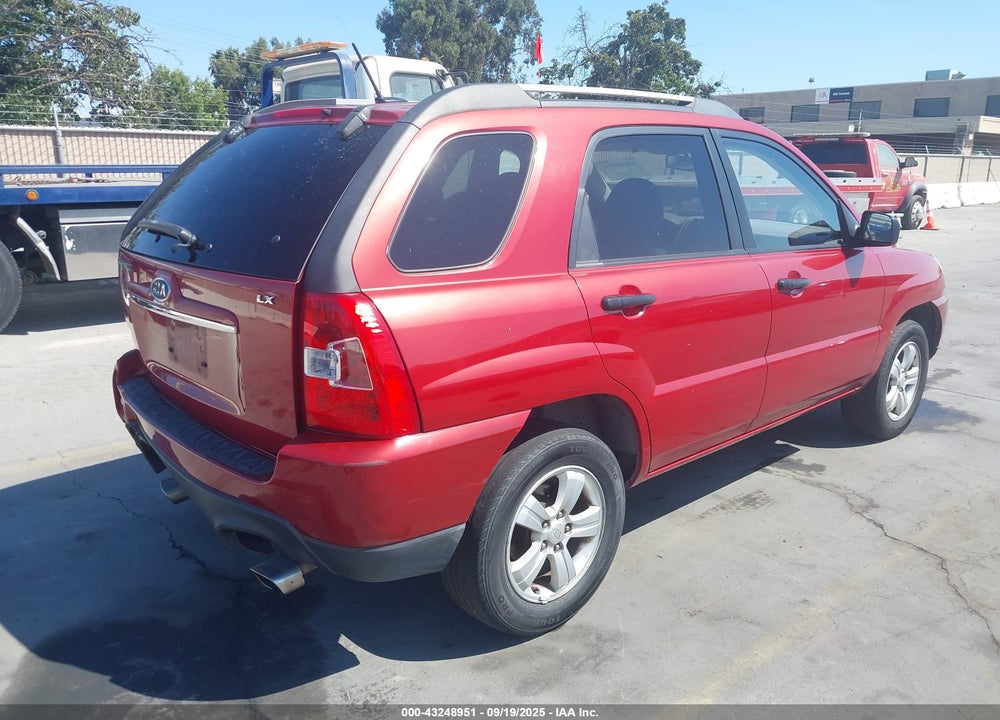 2009 KIA SPORTAGE LX VIN: KNDJF724397562846