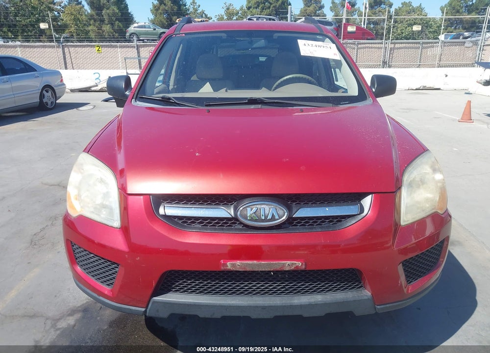 2009 KIA SPORTAGE LX VIN: KNDJF724397562846