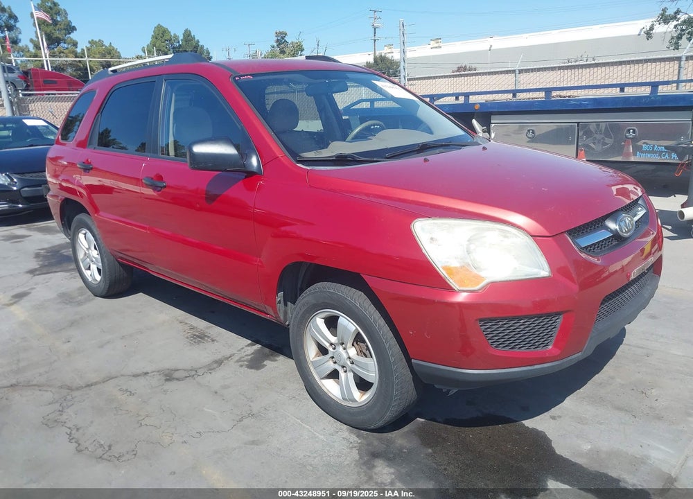 2009 KIA SPORTAGE LX VIN: KNDJF724397562846
